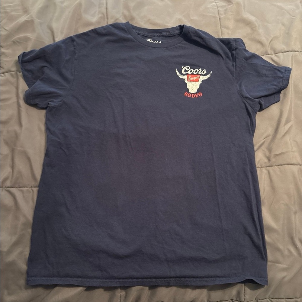 Navy Blue Short Sleeve Tee